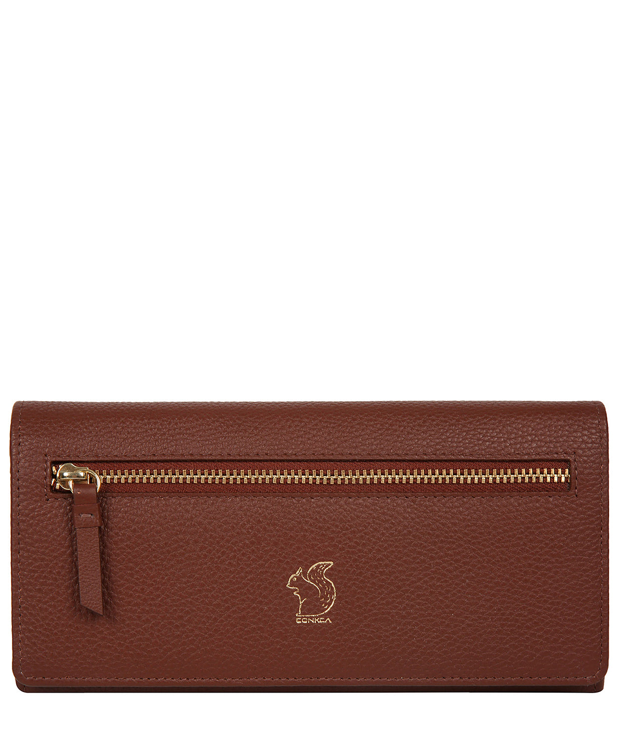 'Fenny' Chestnut Leather Purse