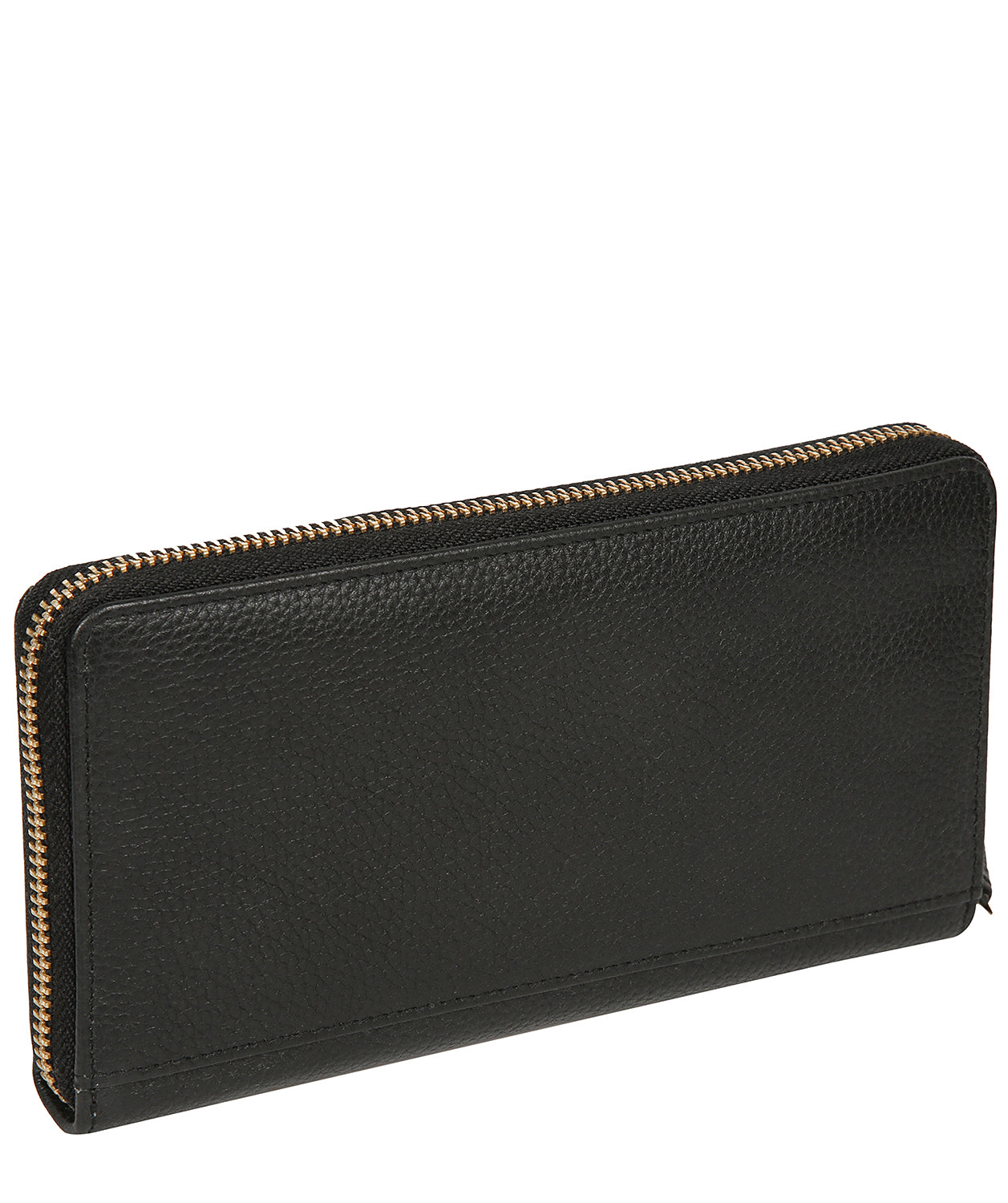 'Billie' Black Leather Purse