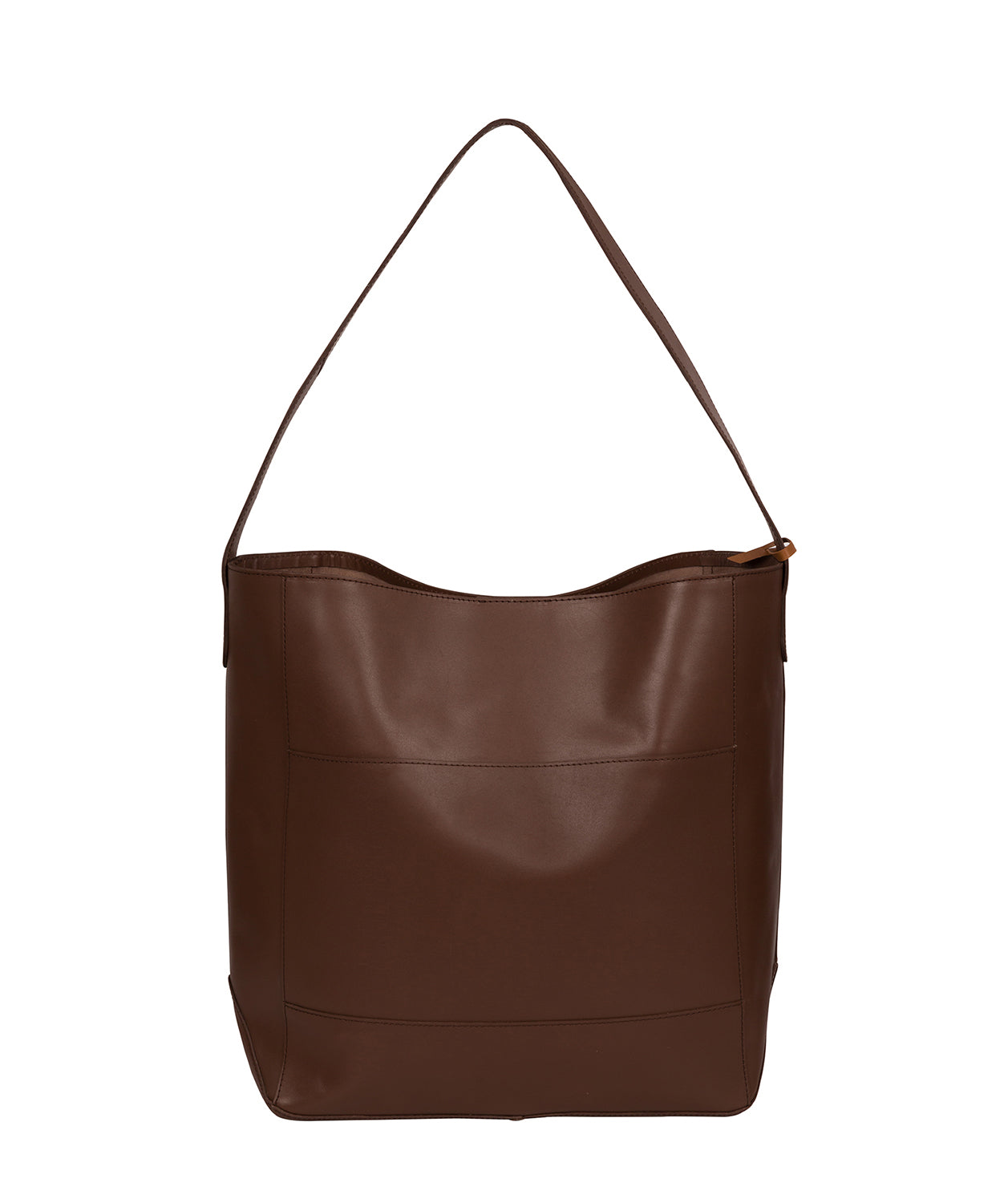 'Reynolds' Ombre Chestnut Vegetable Tanned Leather Shoulder Bag