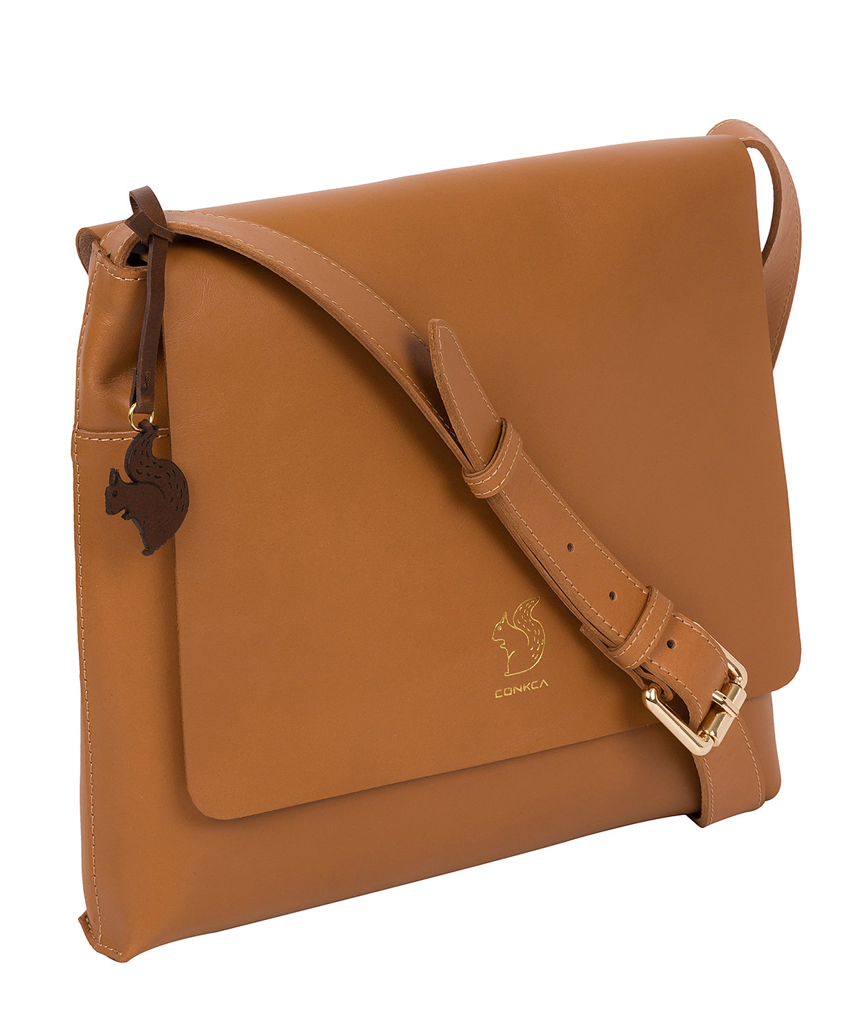 'Bale' Saddle Tan Vegetable-Tanned Leather Tote Bag