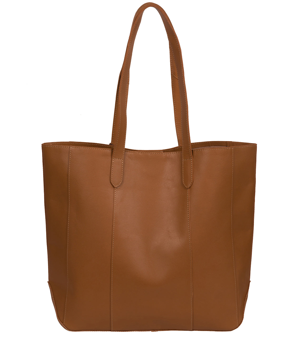 'Hardy' Saddle Tan Vegetable-Tanned Leather Cross Body Bag