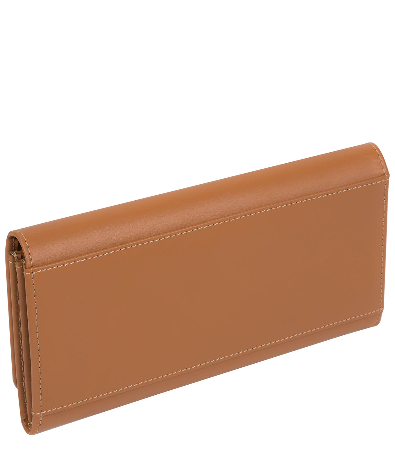 'Honey' Saddle Tan Leather Bi-Fold Purse