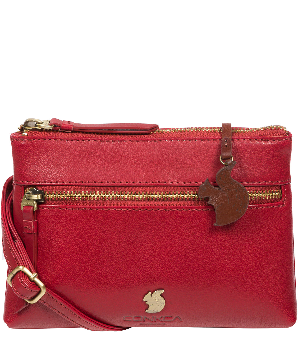 'Sweetie' Chilli Pepper Leather Cross Body Bag