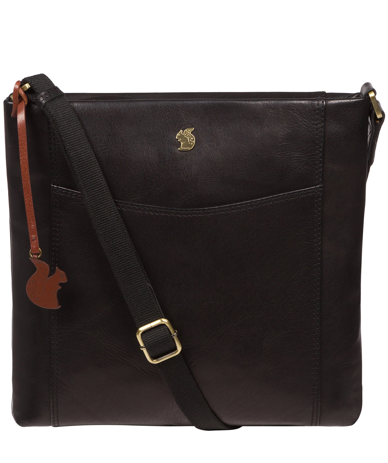 Black Leather Crossbody Bag 'Miya' by Conkca London – Pure Luxuries London