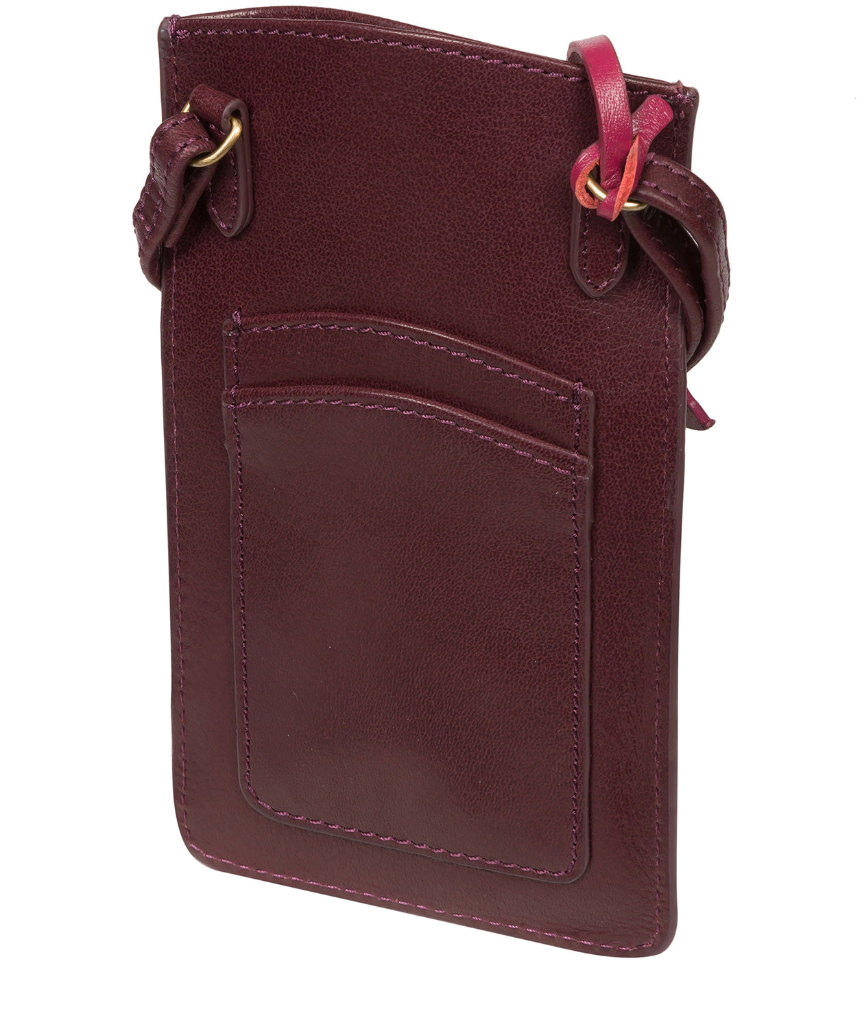 Copy of 'Siren' Plum Leather Cross Body Phone Bag