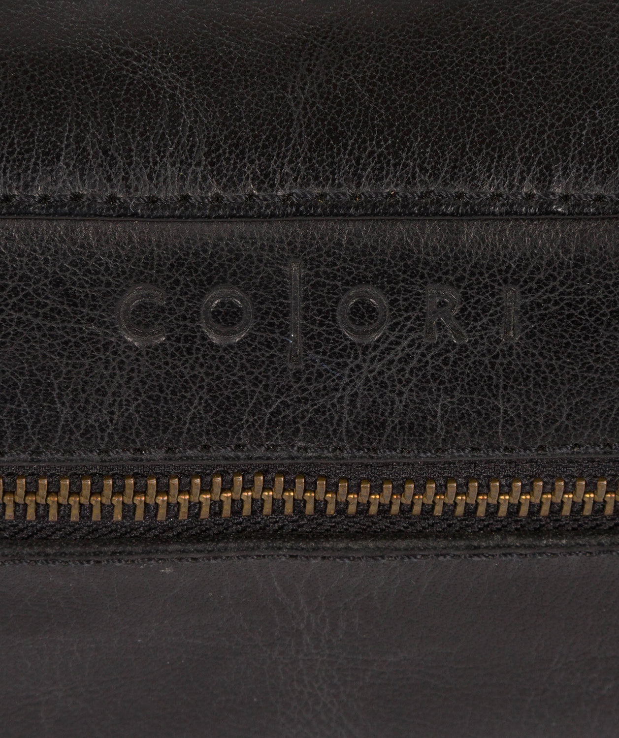 'Como' Italian Inspired Black Leather Washbag Pure Luxuries London