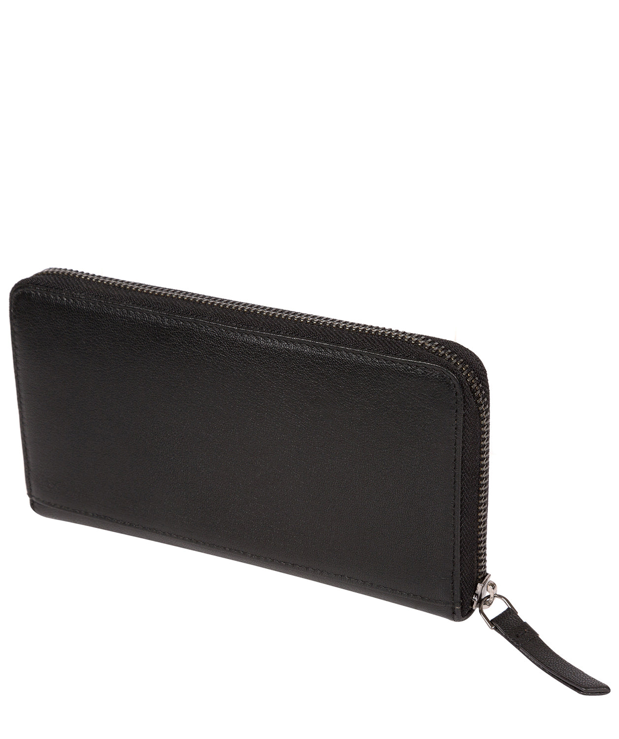 'Banbury' Black Leather Zip-Round Purse image 3