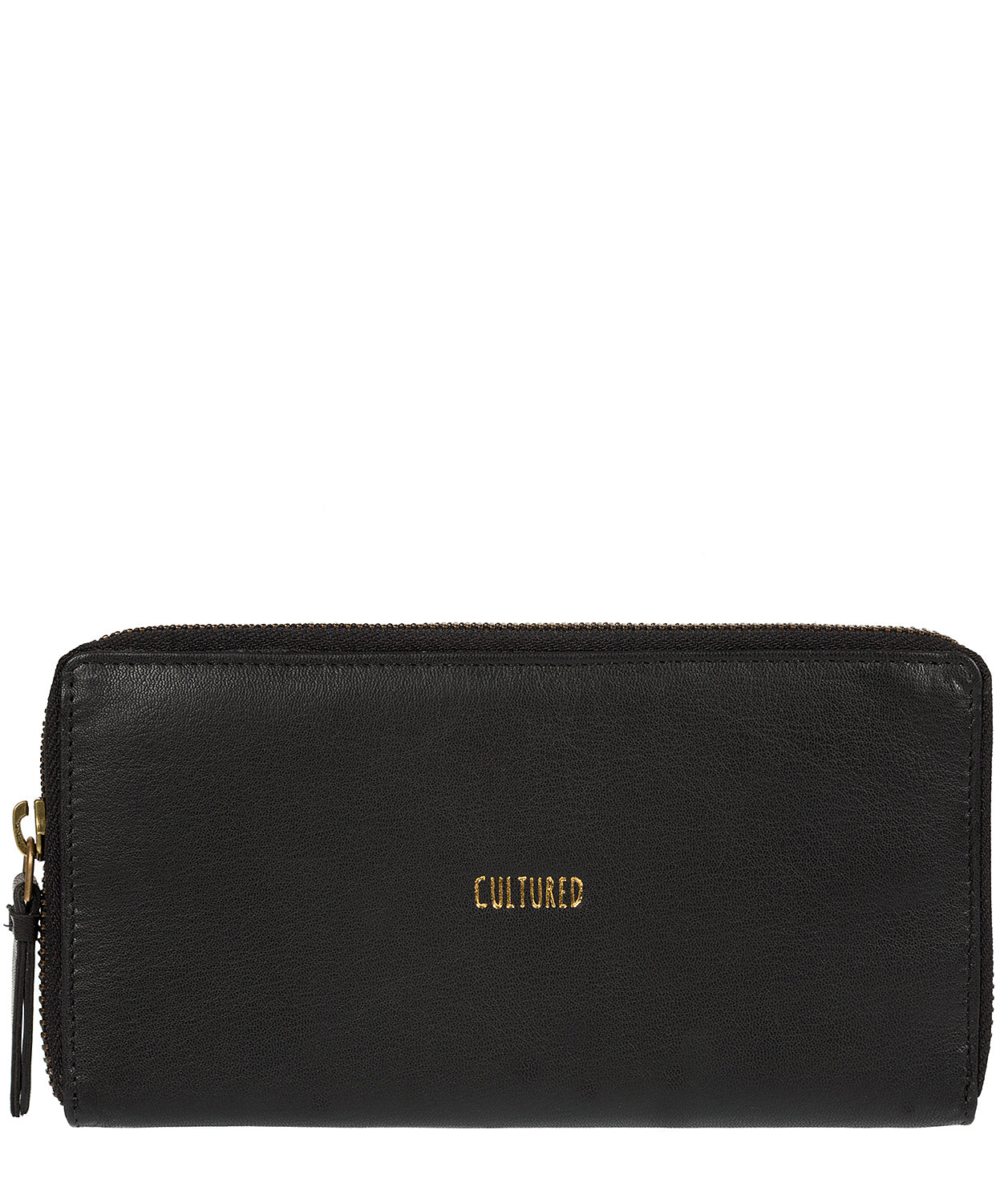 'Ariana' Black Leather RFID Purse