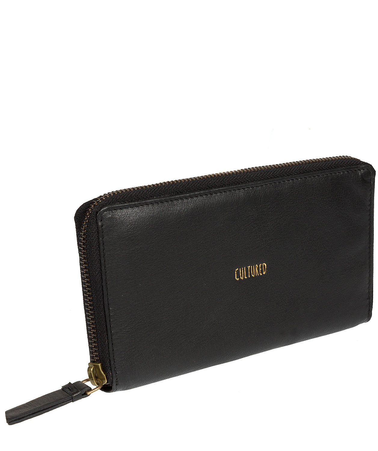 'Ariana' Black Leather RFID Purse