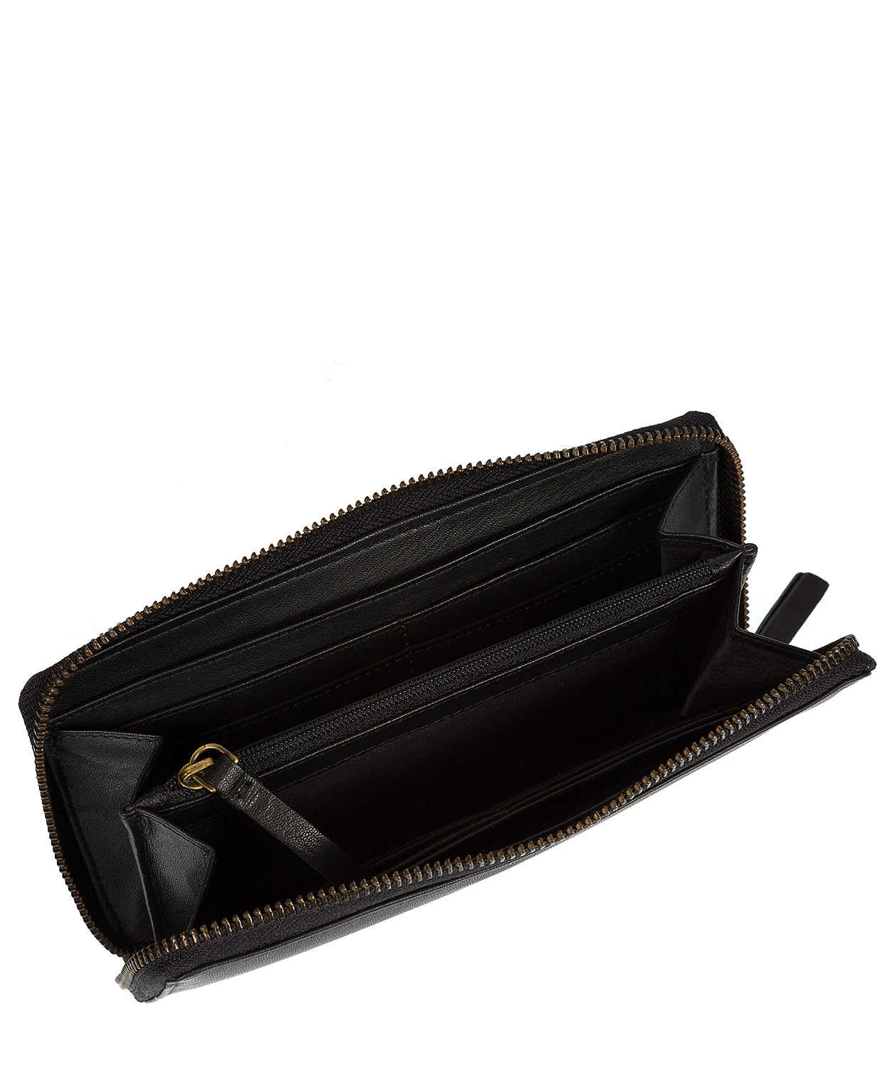 'Ariana' Black Leather RFID Purse