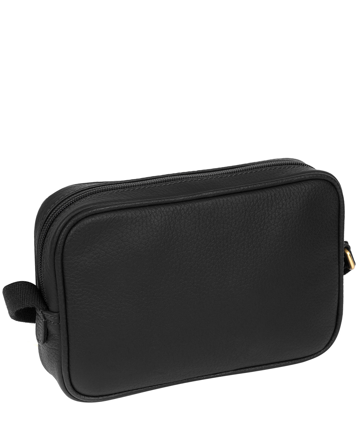 'Giulia' Black Leather Small Cross Body Bag image 3