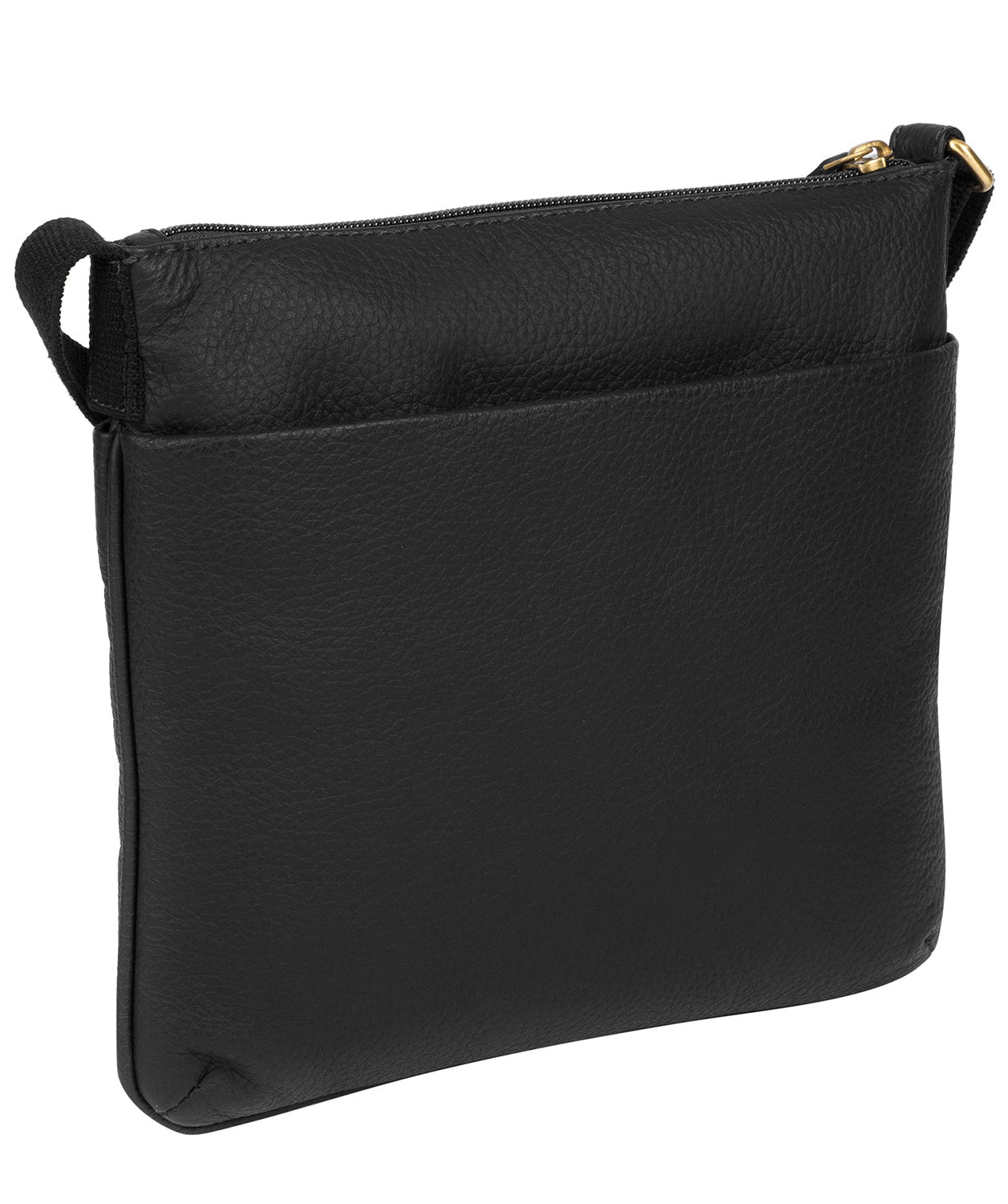 'Manon' Black Leather Small Cross Body Bag Pure Luxuries London