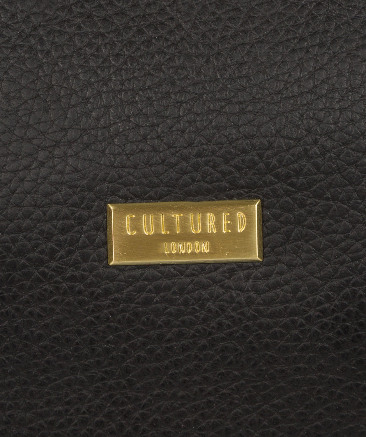 'Josie' Black Leather Backpack image 7