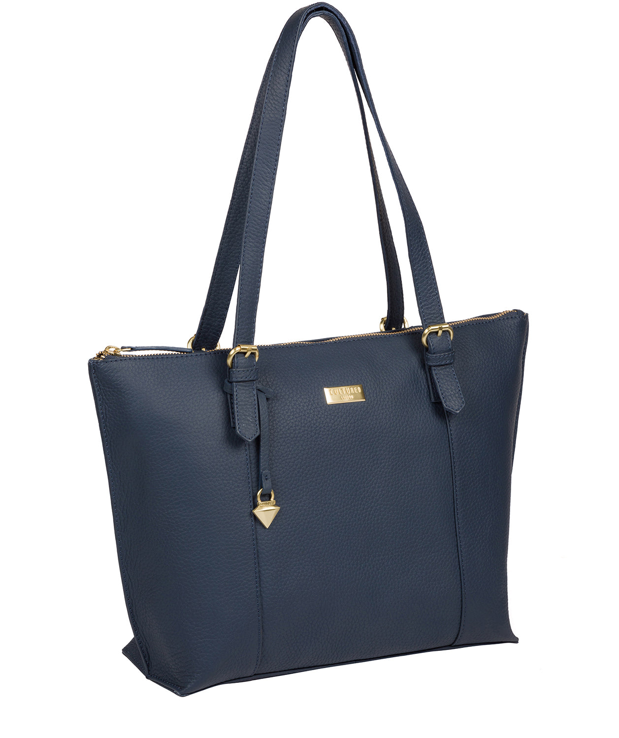 'Pippa' Denim Leather Tote Bag image 3