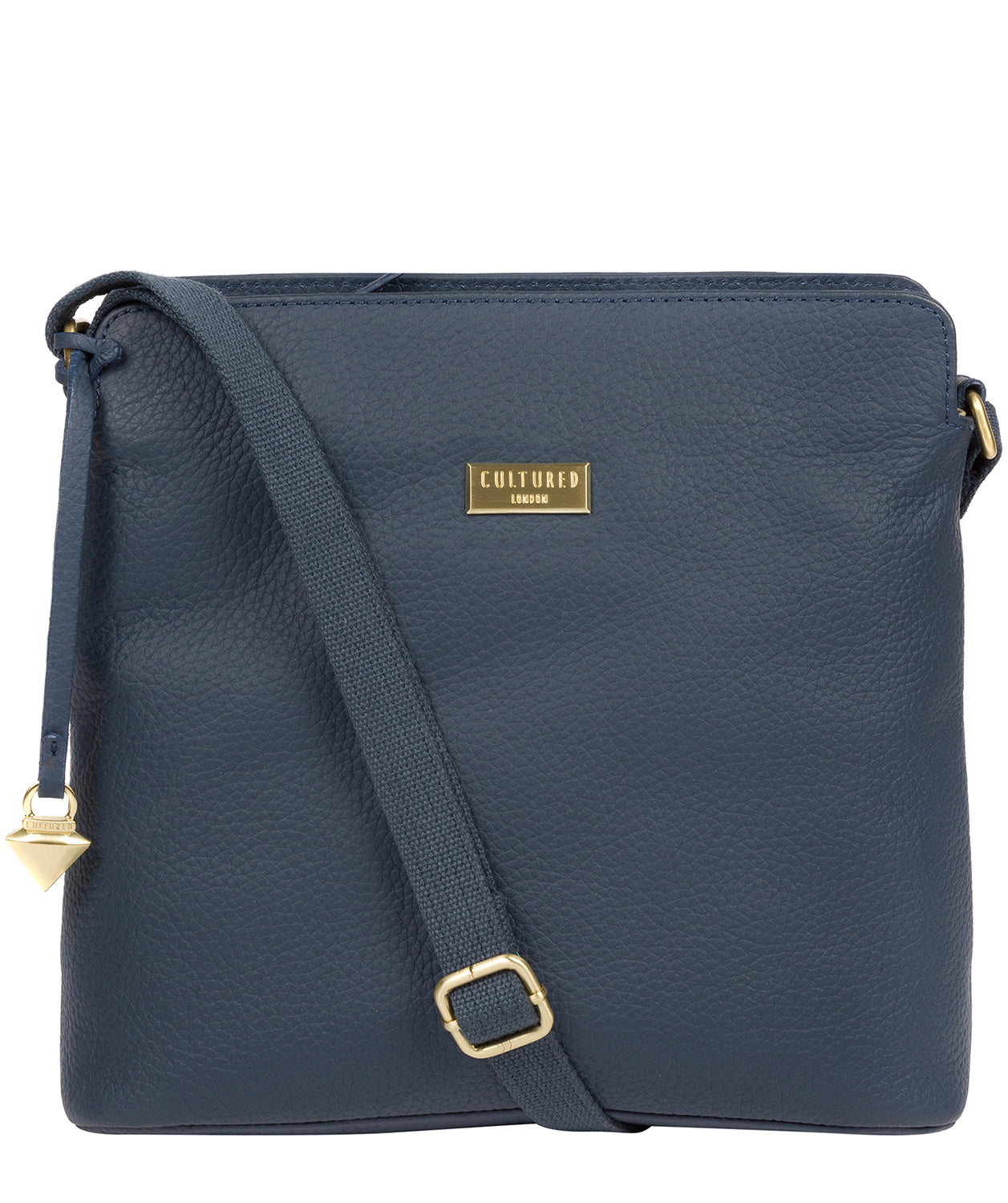 'Sage' Denim Leather Cross Body Bag image 1