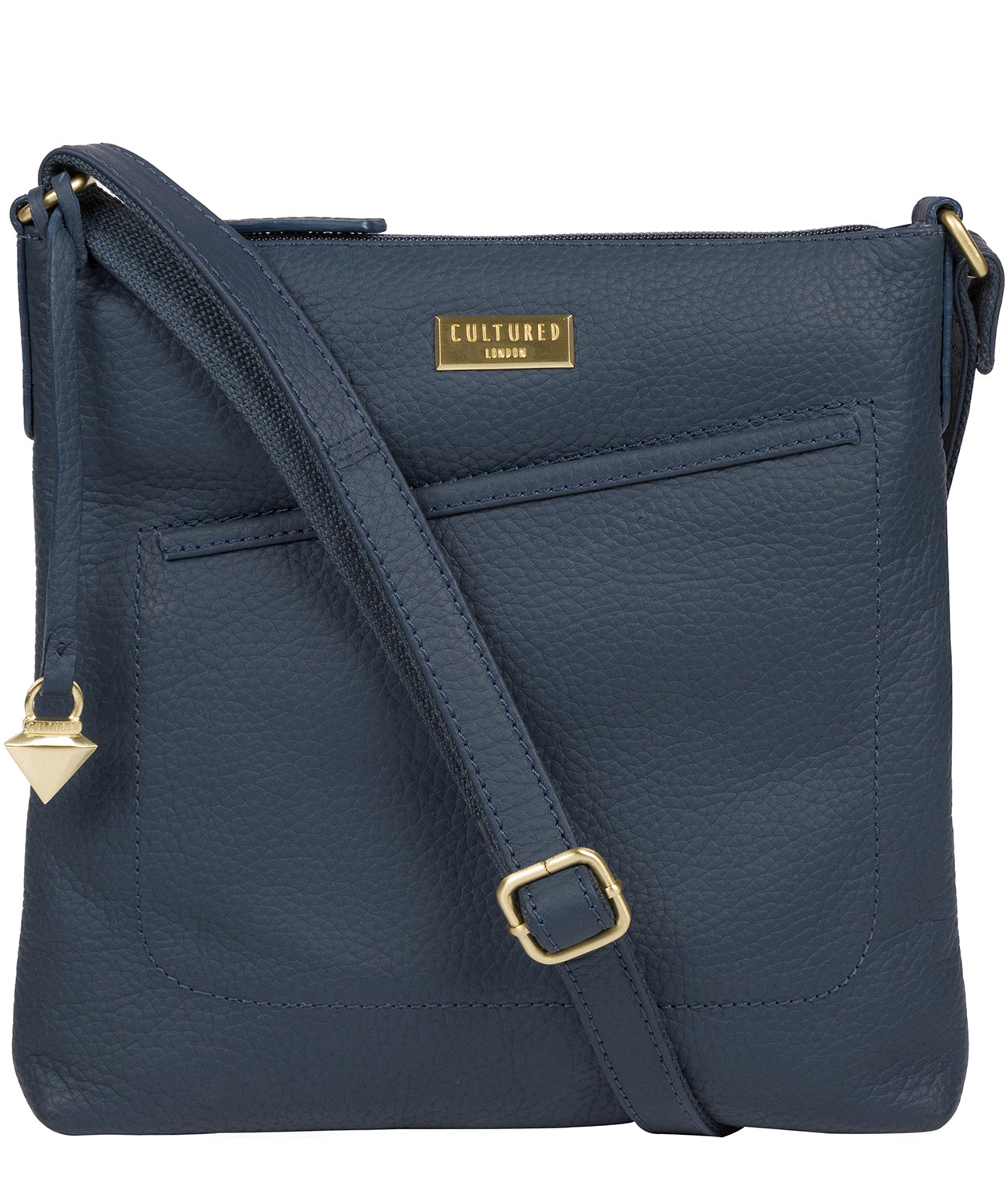 'Bronwyn' Denim Leather Cross Body Bag image 1