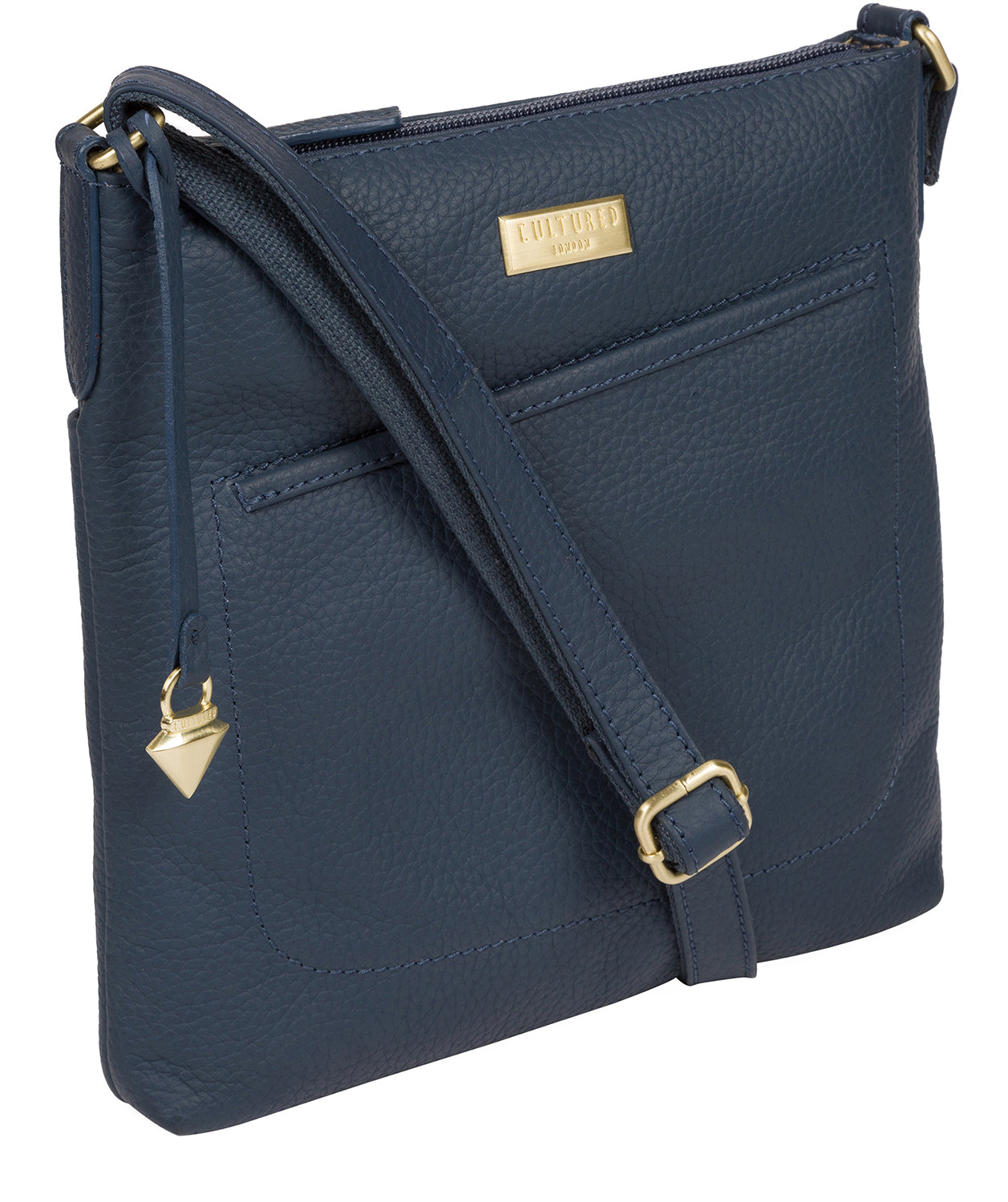 'Bronwyn' Denim Leather Cross Body Bag image 5