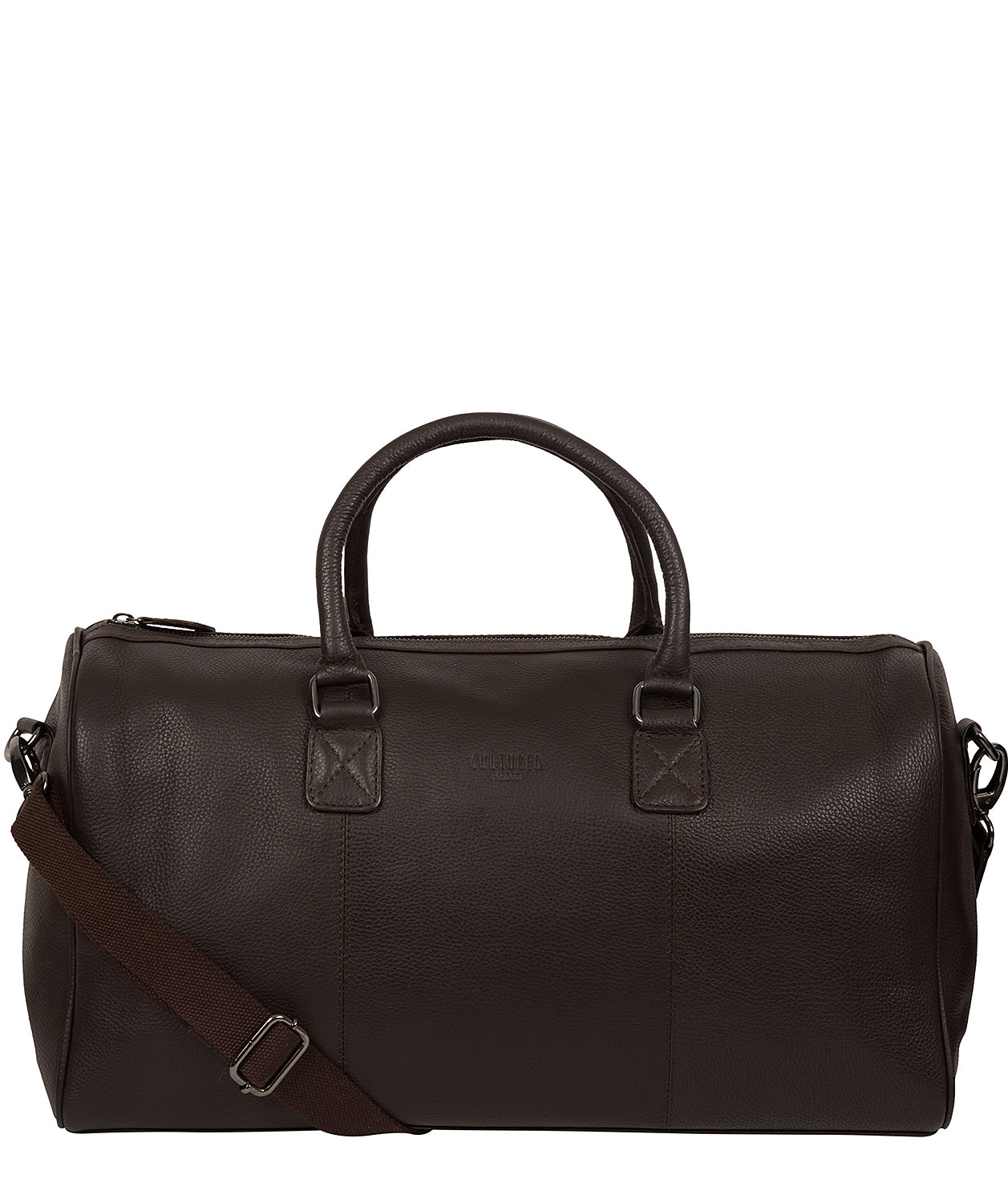 'Club' Brown Leather Holdall