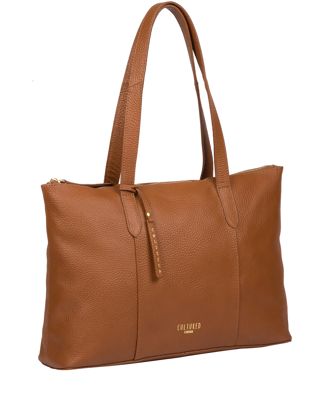 'Ombra' Tan Leather Tote Bag Pure Luxuries London