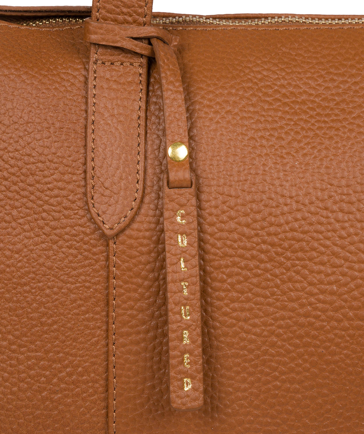 'Ombra' Tan Leather Tote Bag Pure Luxuries London