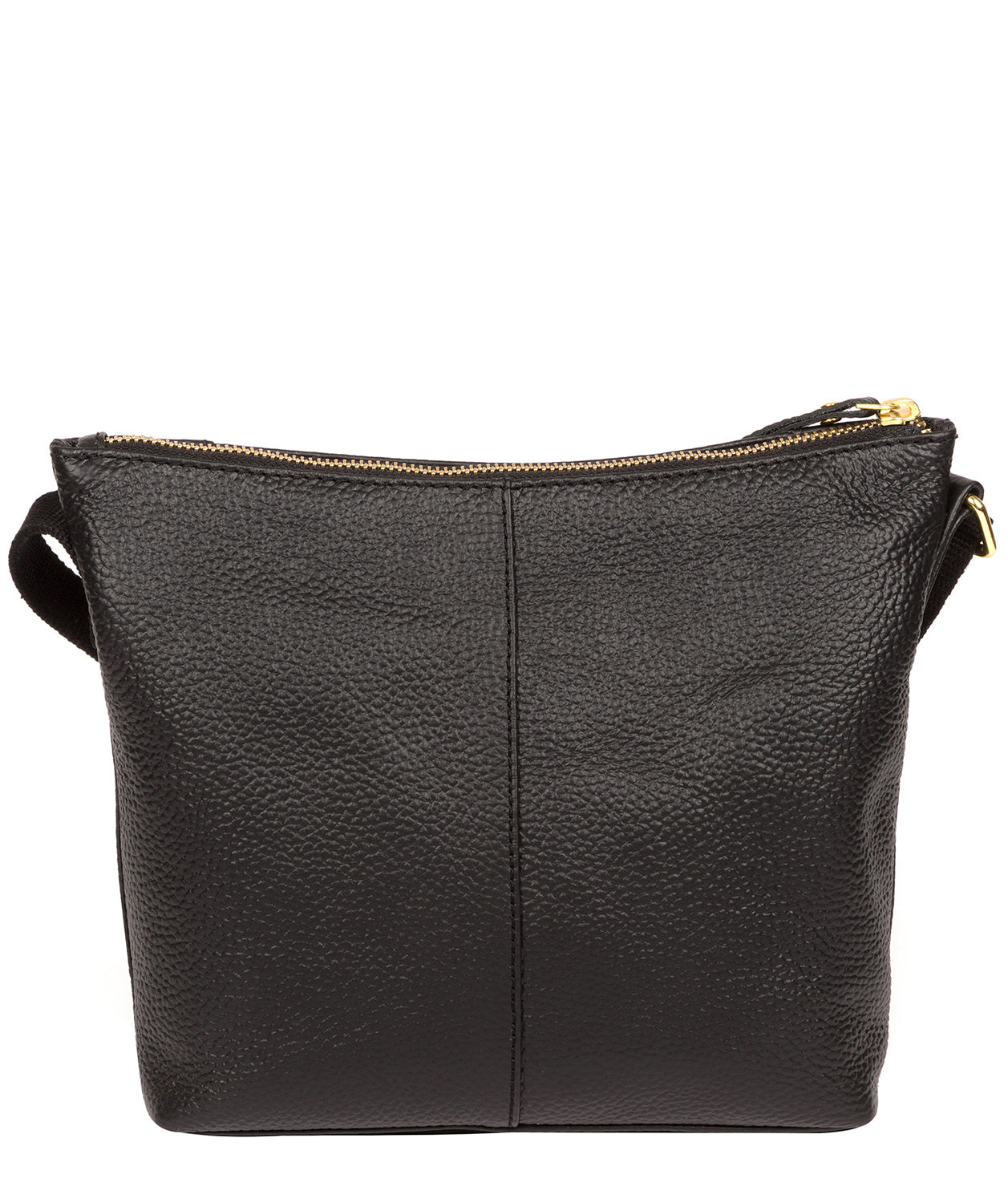 'Jenny' Black Leather Cross Body Bag image 3