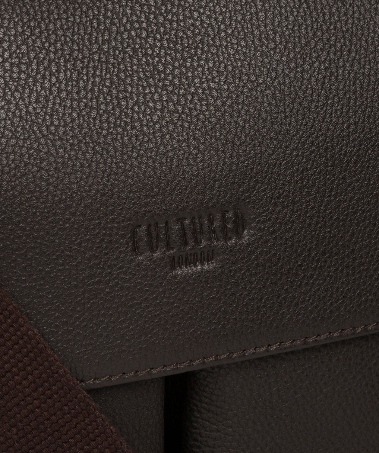 'Mast' Brown Leather Work Bag Pure Luxuries London