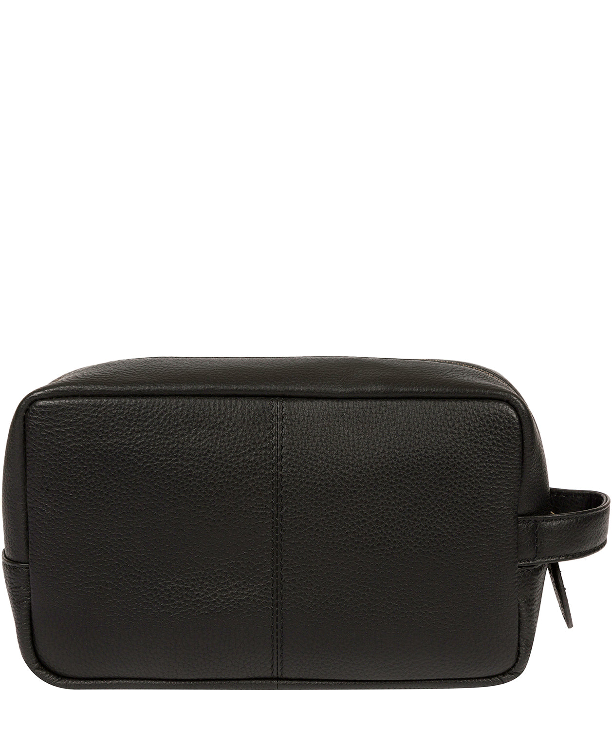 'Ronnie' Black Leather Washbag image 3