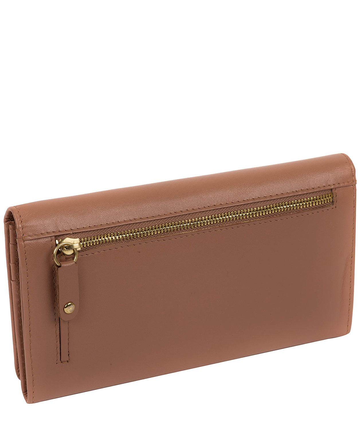 'Harlow' Mocha Leather Purse Pure Luxuries London