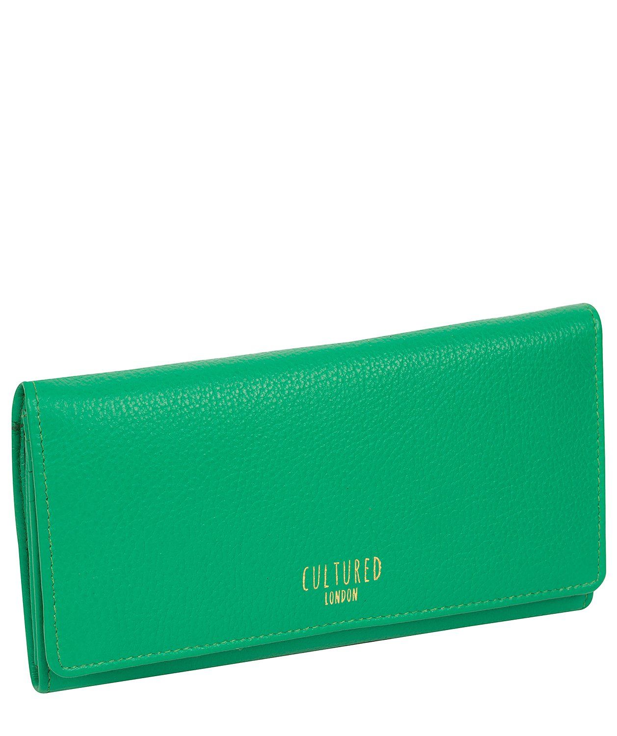 'Harlow' Shamrock Leather Purse