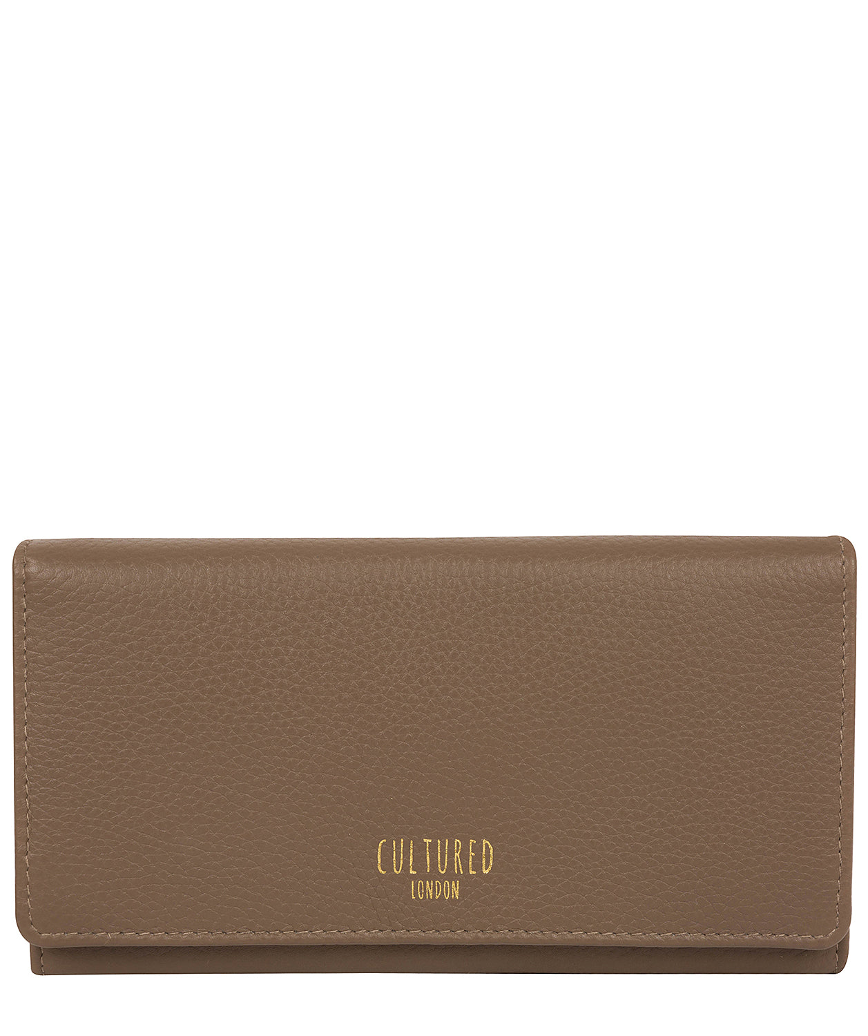 Brown Leather Coin Holder Purse 'Harlow' by Cultured London – Pure ...