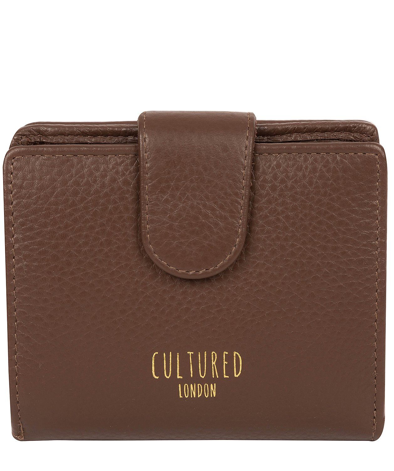 'Annalise' Cedar Leather Purse Pure Luxuries London