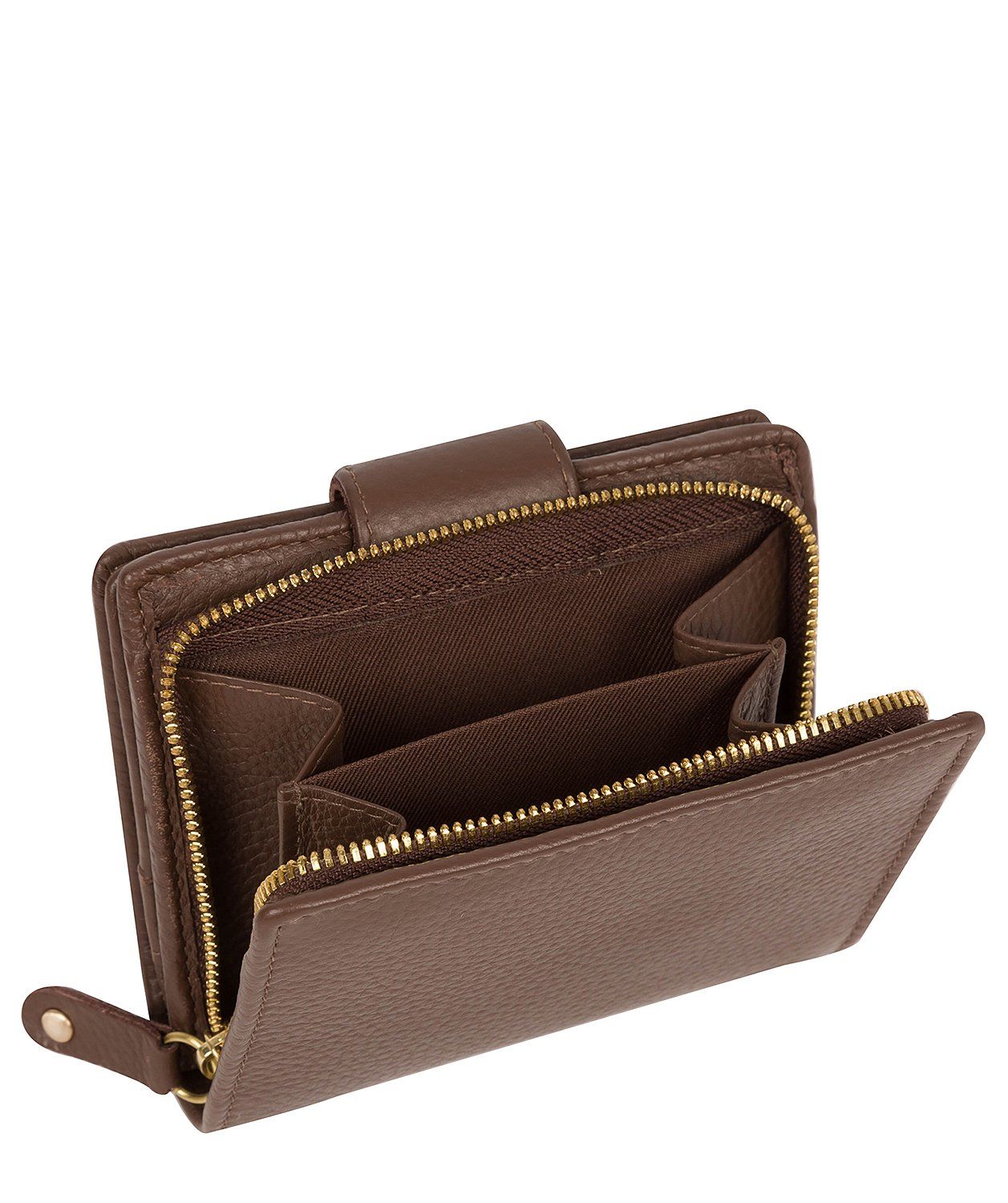 'Annalise' Cedar Leather Purse Pure Luxuries London