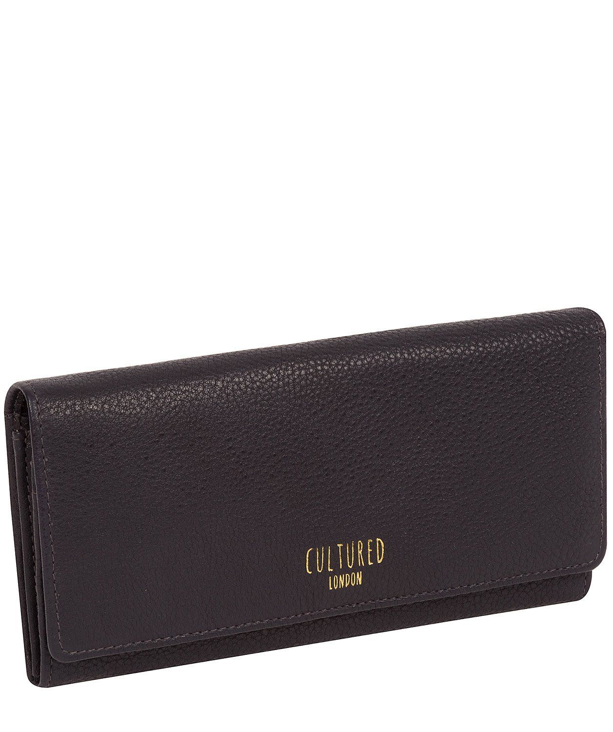 'Lorelei' Midnight Leather Purse