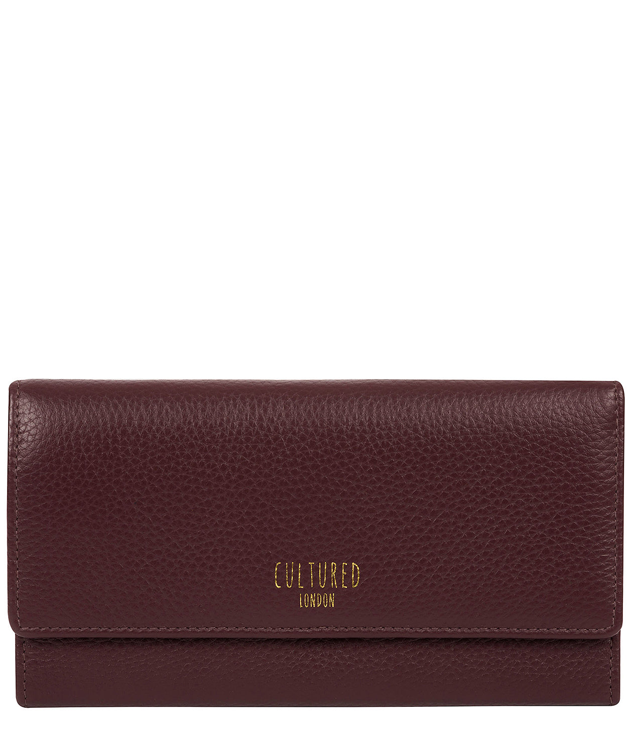 'Lorelei' Raisin Leather Purse