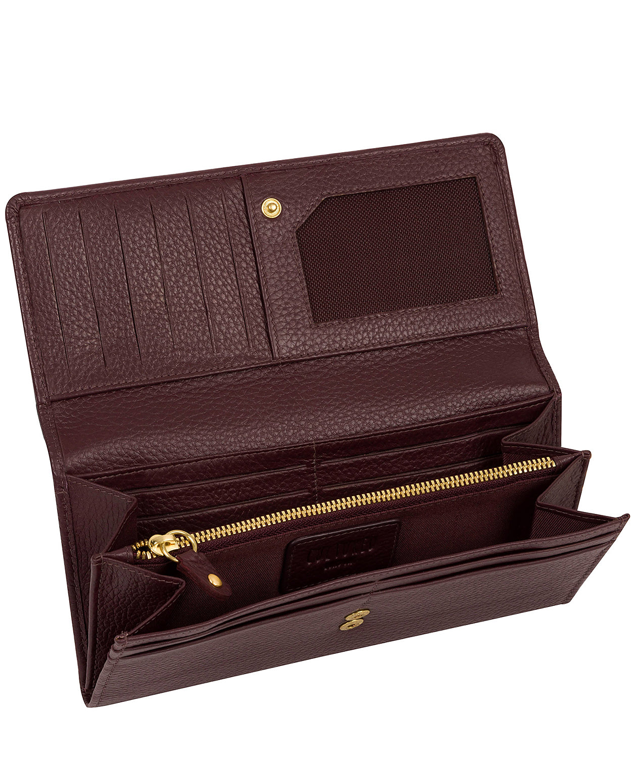 'Lorelei' Raisin Leather Purse