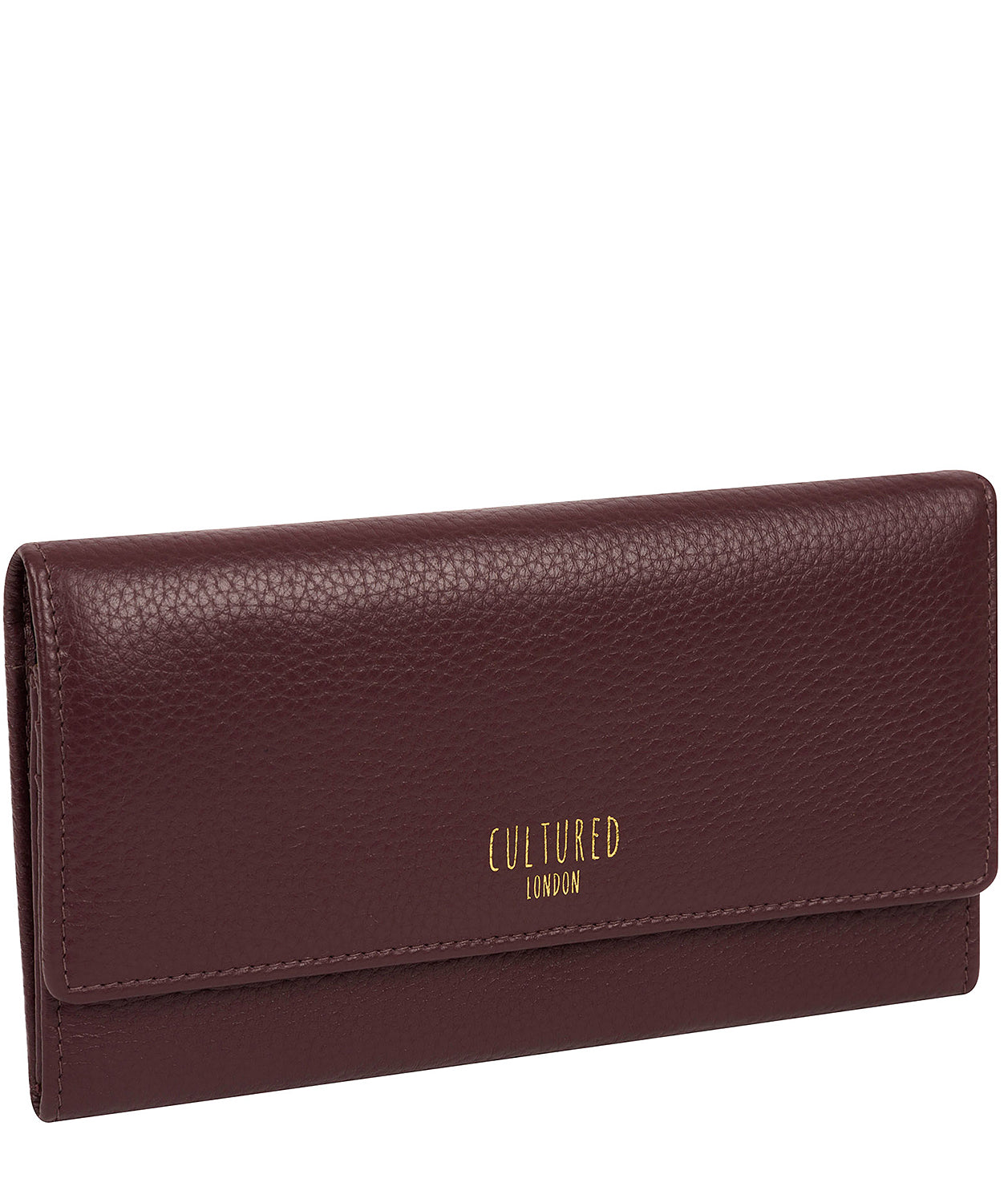 'Lorelei' Raisin Leather Purse