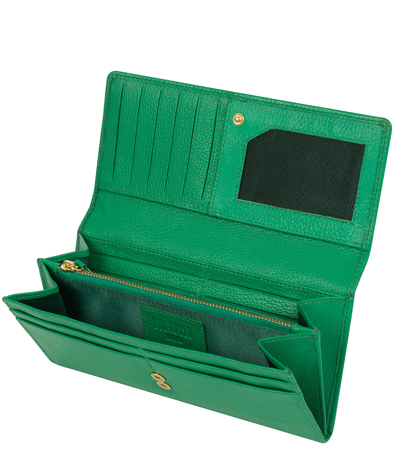 'Lorelei' Shamrock Leather Purse