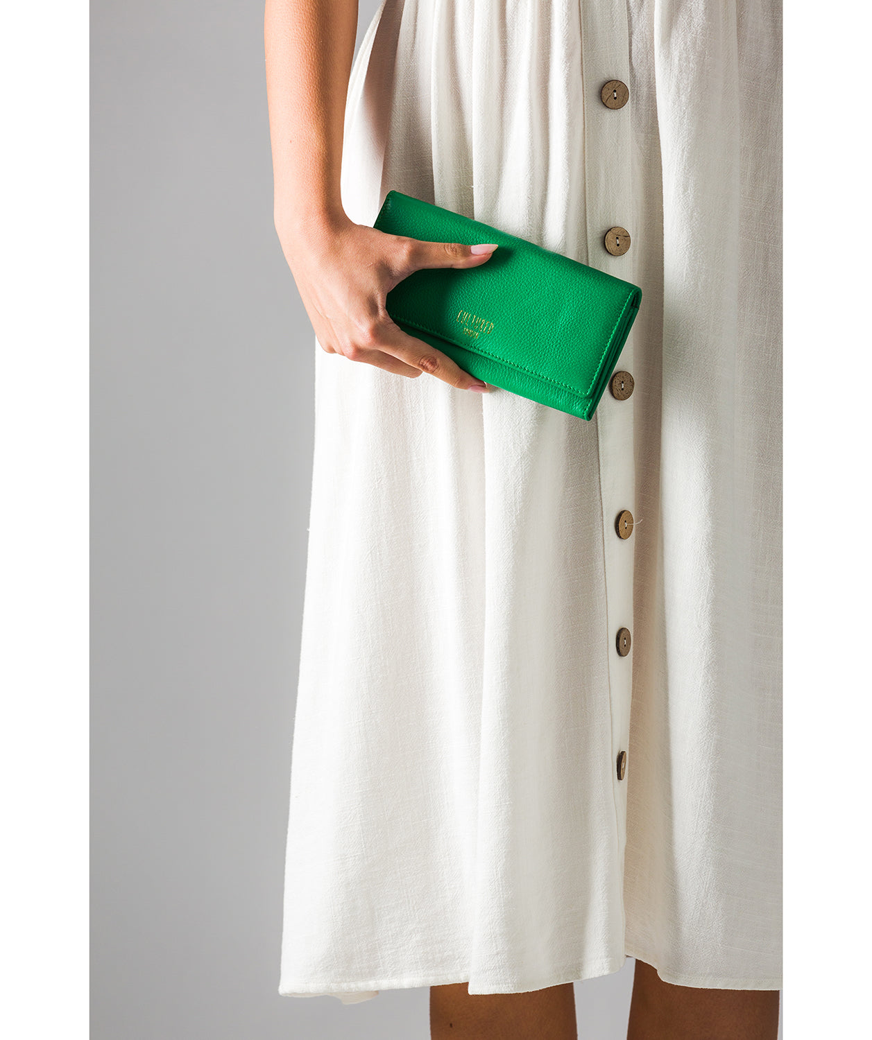 'Lorelei' Shamrock Leather Purse