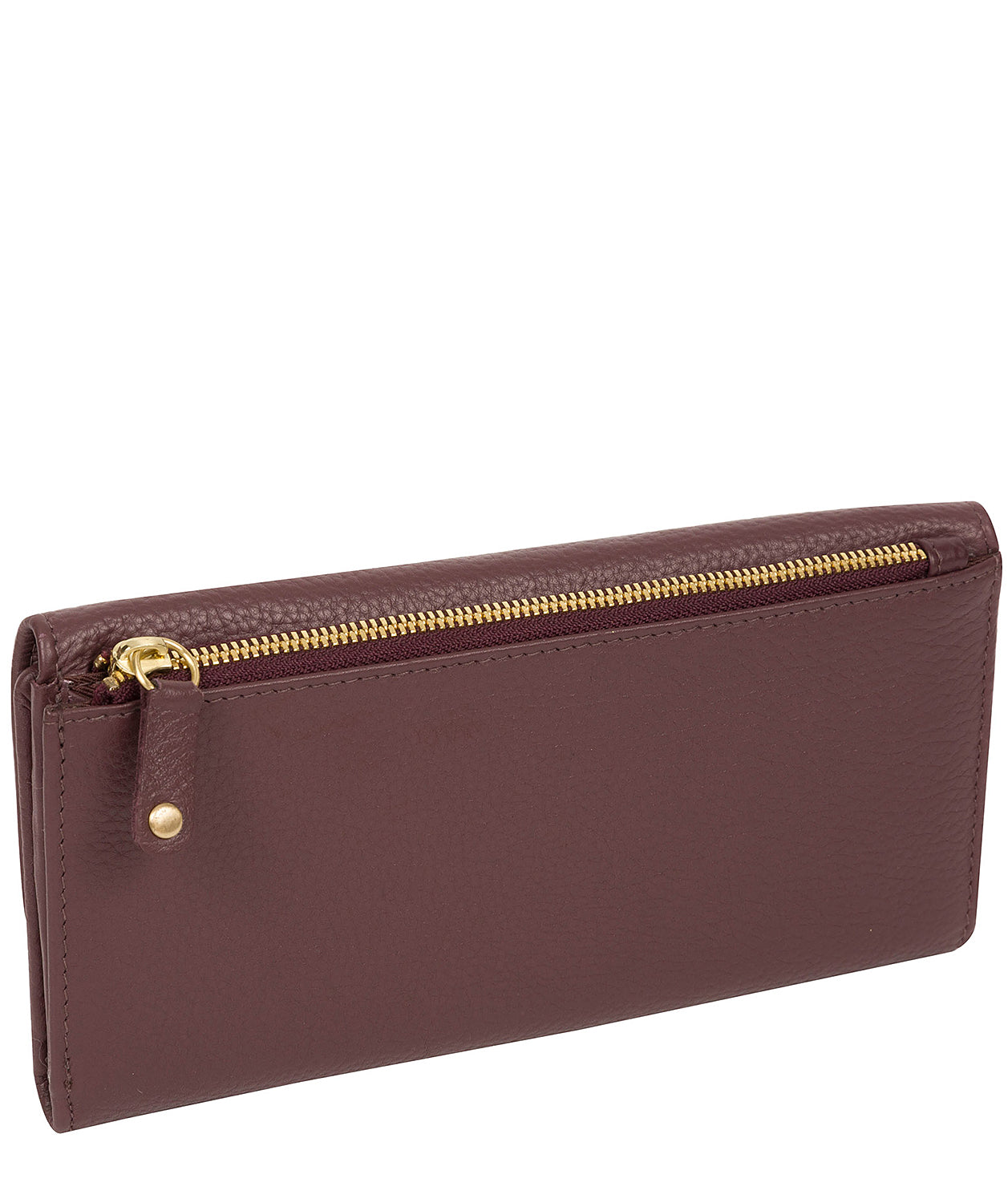 'Talulla' Dark Burgundy Leather Purse