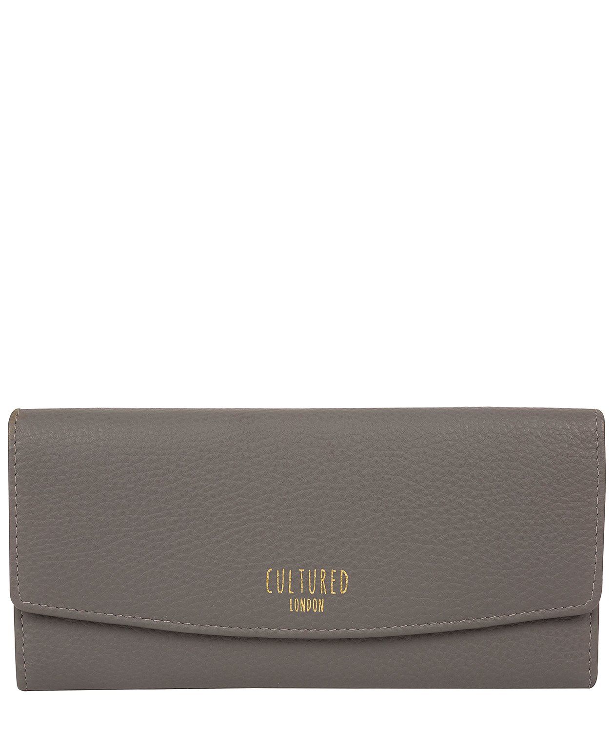 'Talulla' Grey Leather Purse