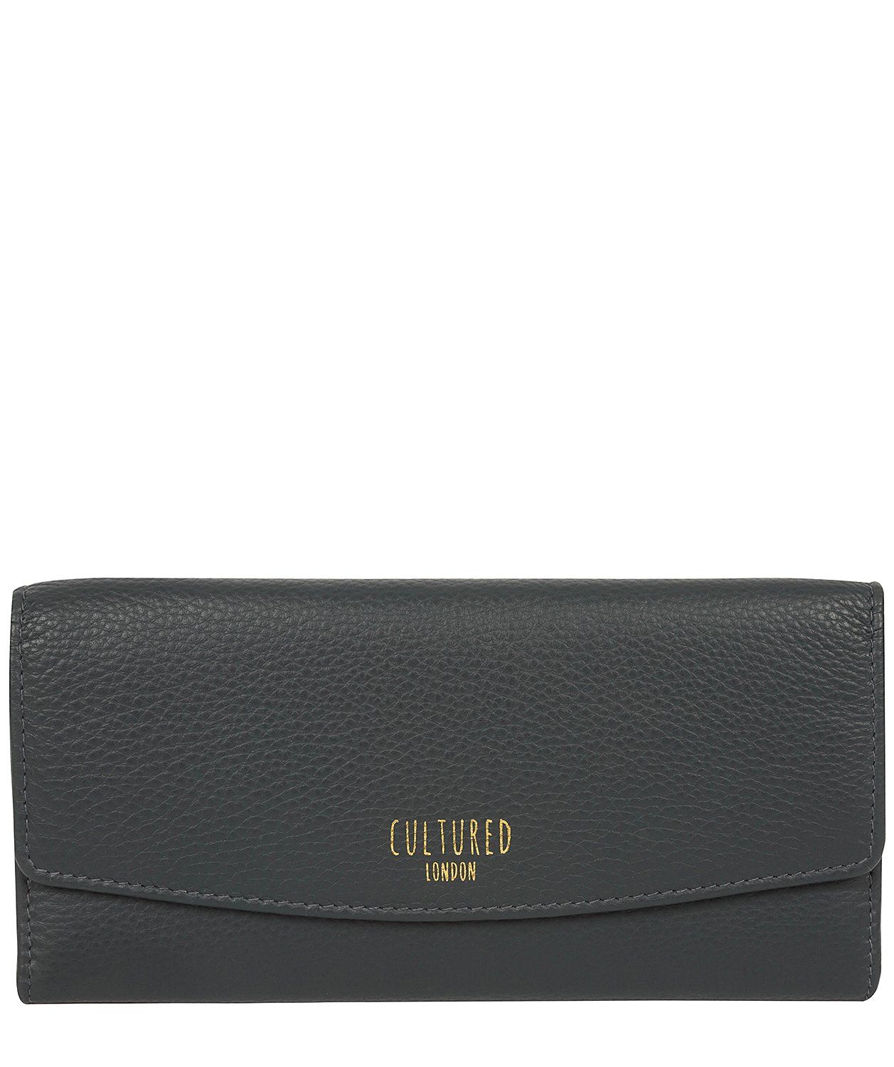 'Talulla' Navy Leather Purse