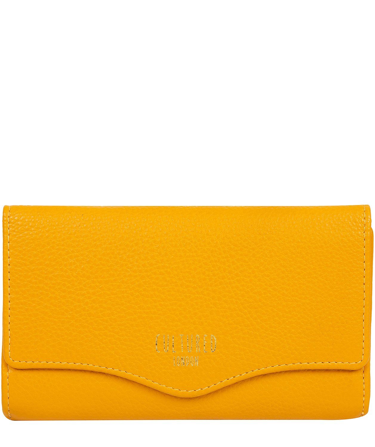 'Letitia' Bumblebee Leather Purse