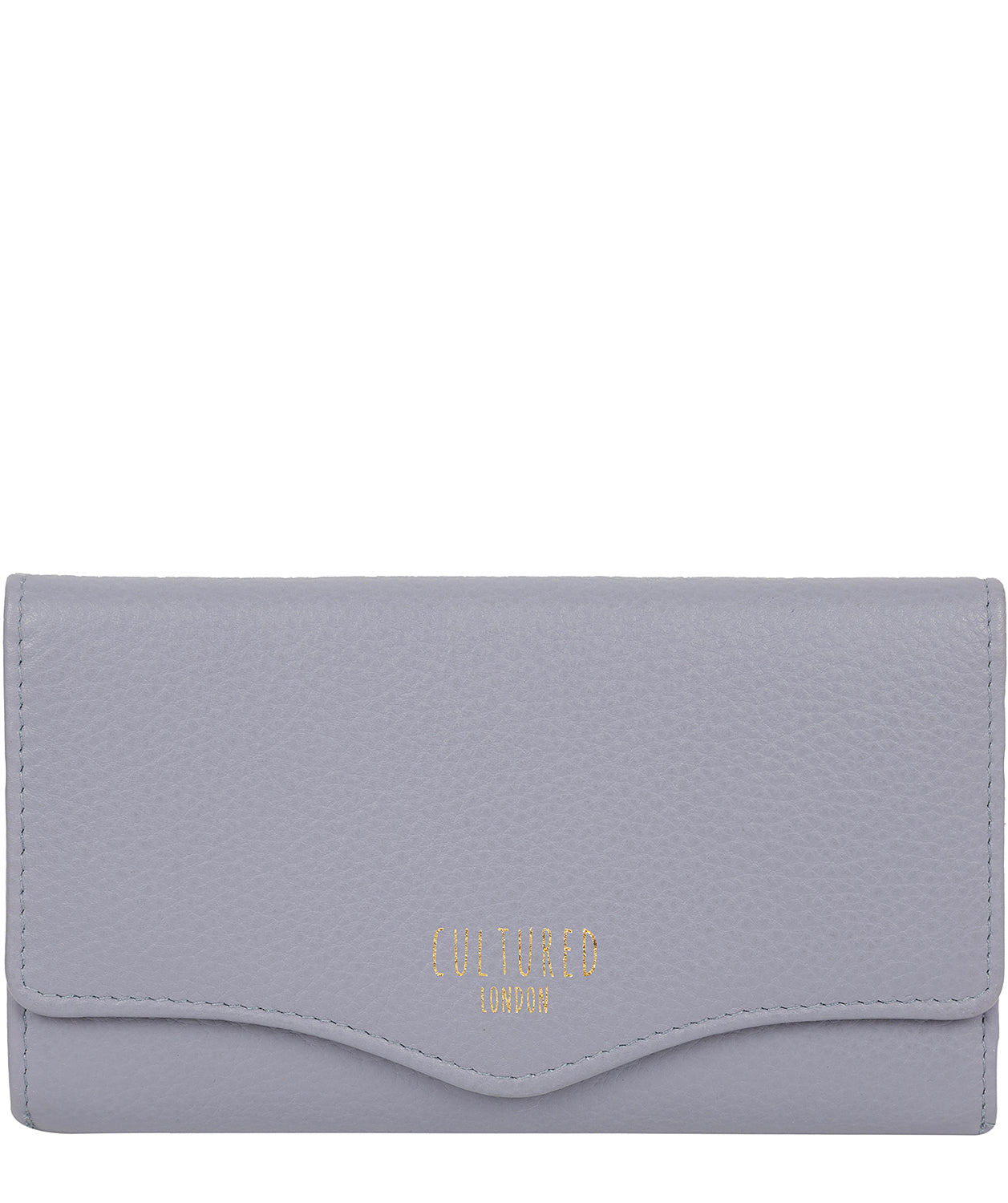 'Letitia' Pale Blue Leather Purse