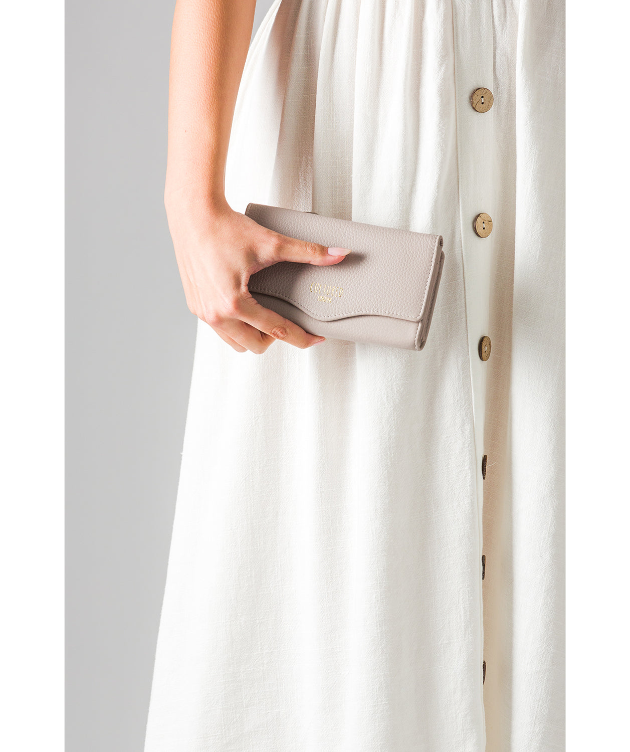 'Letitia' Stone Leather Purse