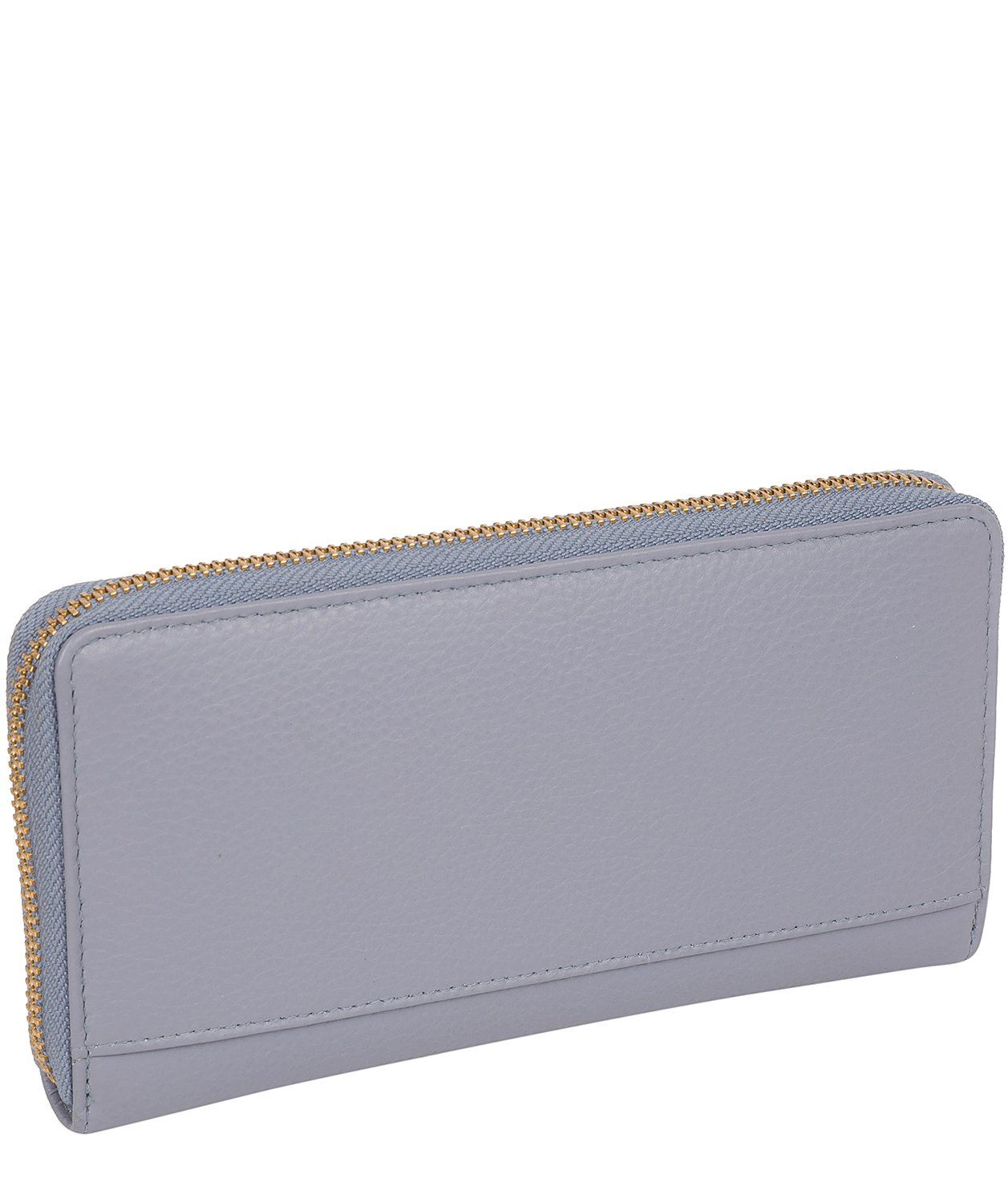 'Tabitha' Pale Blue Leather Purse