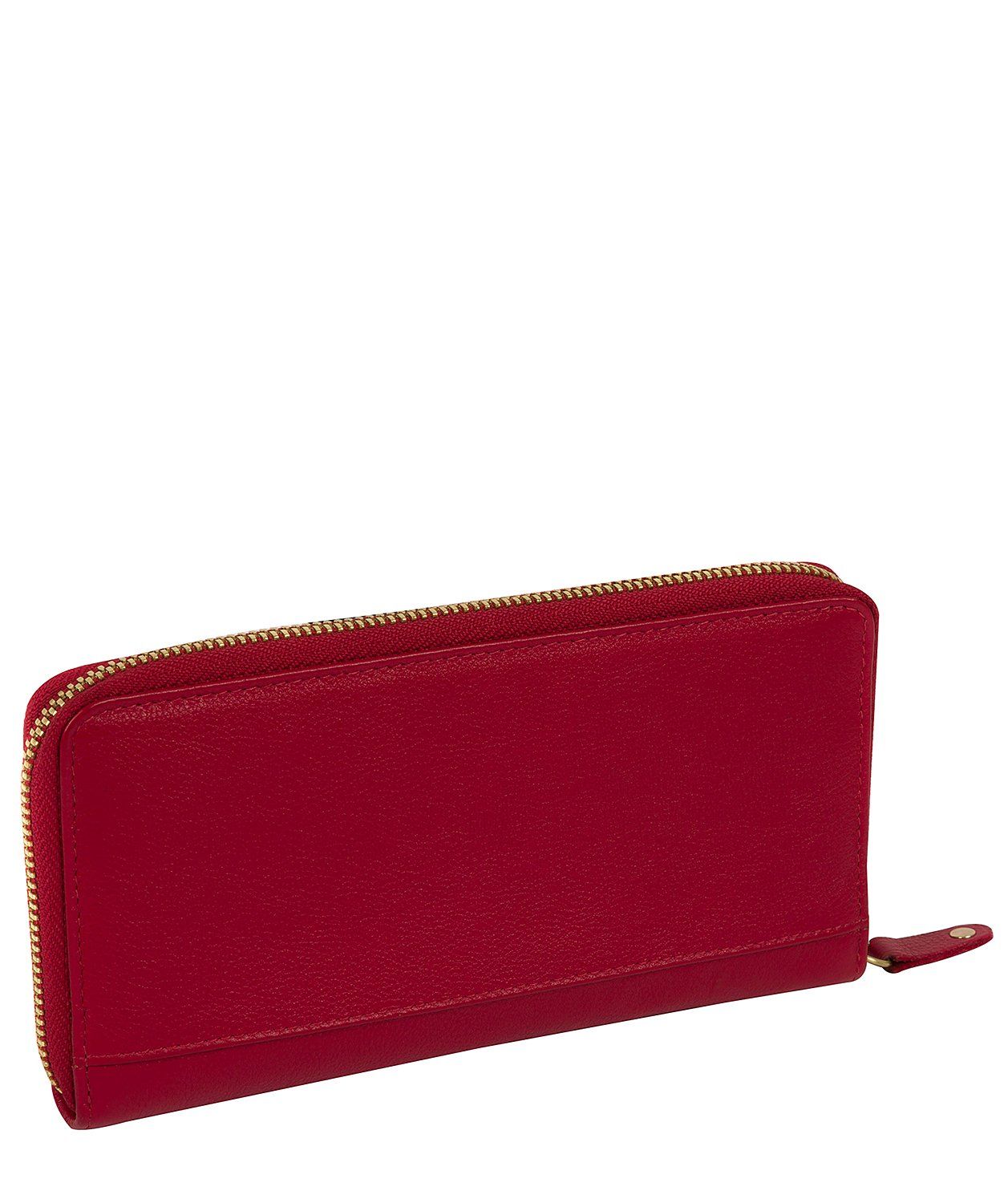 'Tabitha' Red Leather Purse Pure Luxuries London