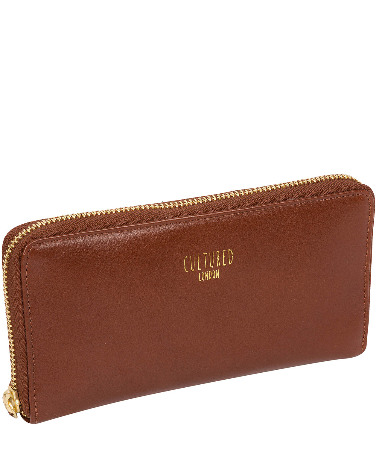 'Tabitha' Saddle Leather Purse