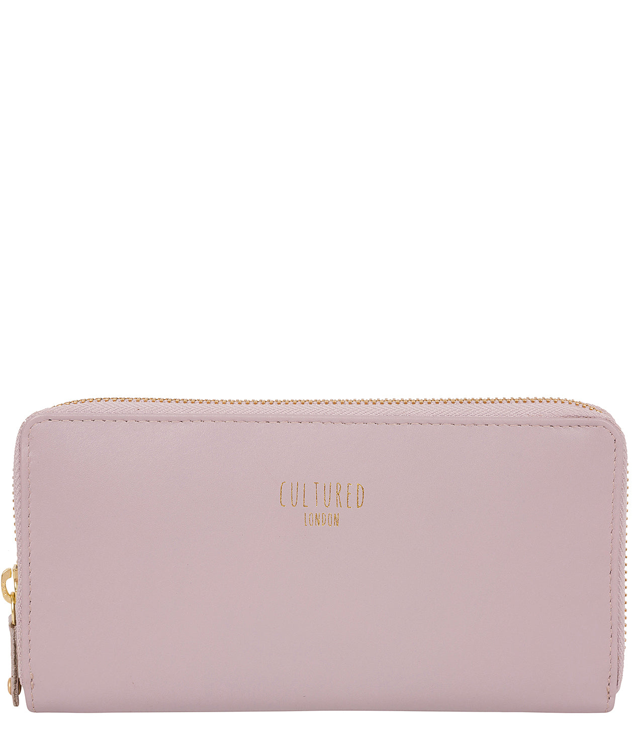 'Tabitha' Subtle Lilac Leather Purse