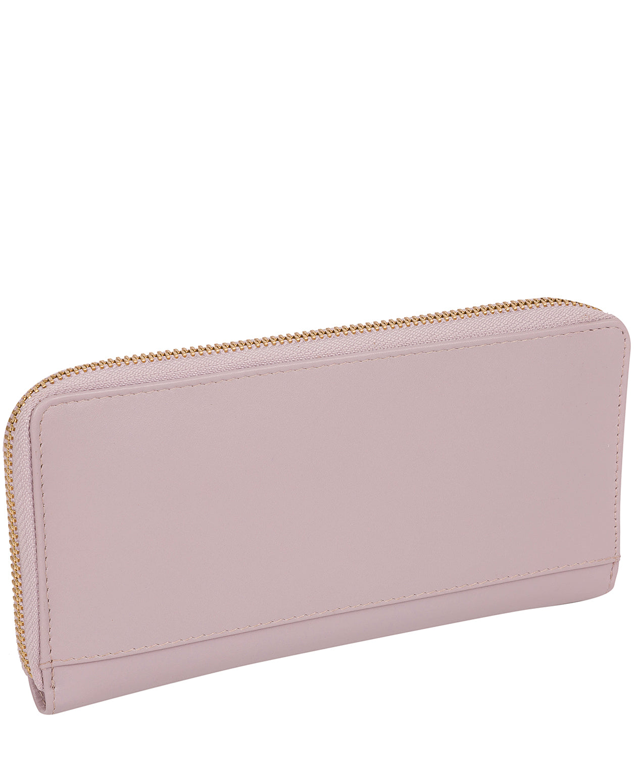 'Tabitha' Subtle Lilac Leather Purse