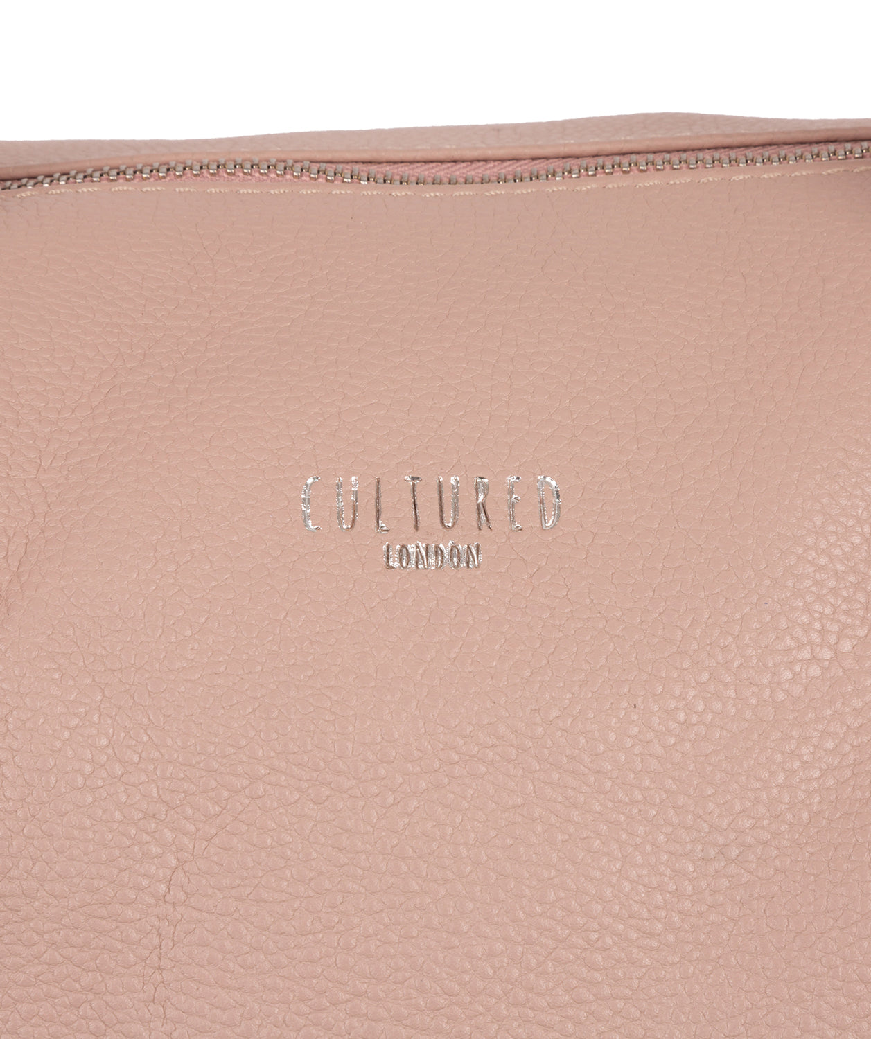 'Navigator' Blush Pink Leather Holdall